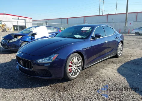 2015 Maserati Ghibli z USA, uszkodzony, nr VIN ZAM57XSA5F1159420